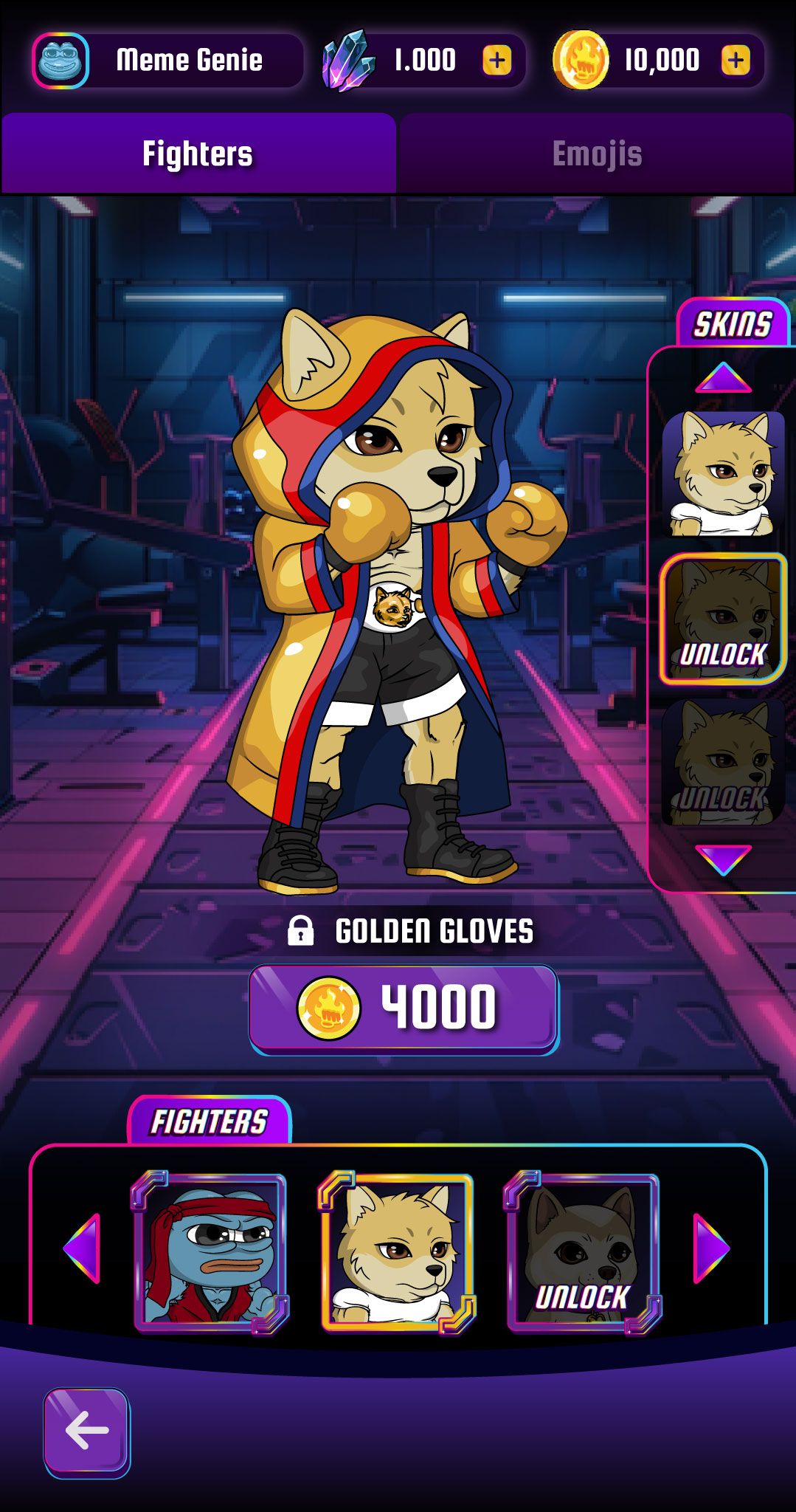 Match Fighters: Fighters Corner